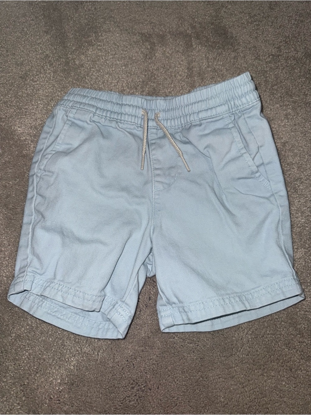 Old Navy Light Blue Kids Elastic Waist Drawstring Shorts